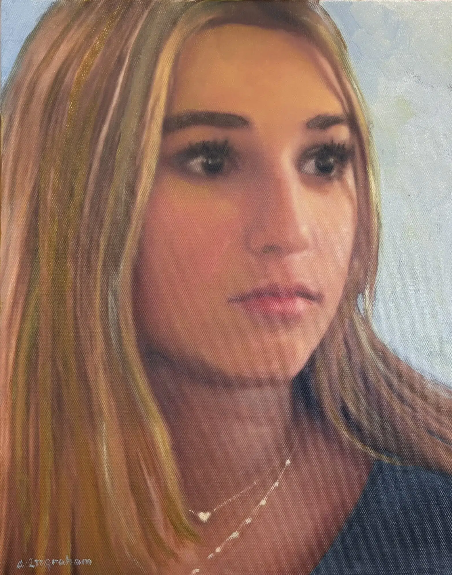 Deep Thinking artwork by Maine Artist Alice Ingraham